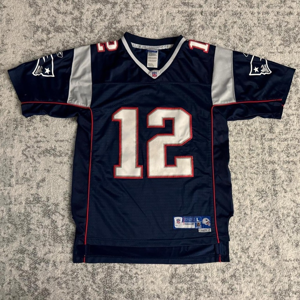 Youth Large Reebok Tom Brady New England Patriots Jersey

🏈 🐐 💍 🏆 🔥
